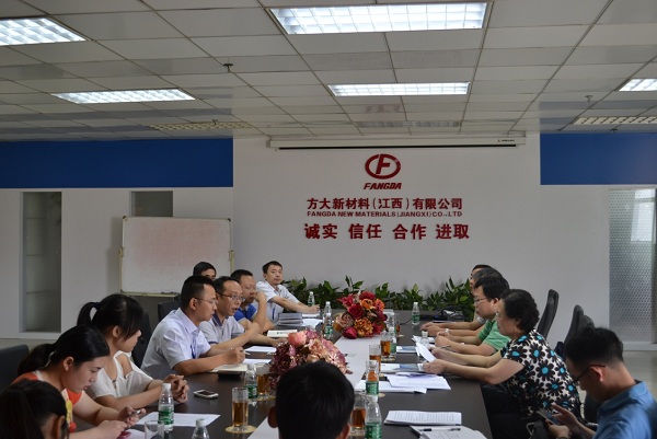 南昌市副市长姚燕平一行到壹号娱乐江西新材料考察调研