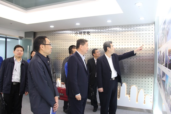 深圳市副市长刘庆生一行到壹号娱乐慰问考察
