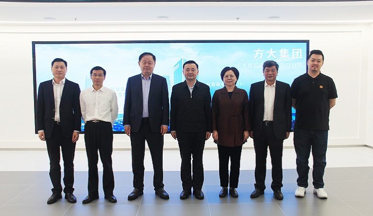 江西省副省长陈敏一行莅临壹号娱乐考察指导