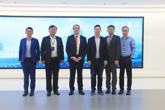 西门子交通有限公司亚太区首席执行官 Michel Obadia一行到访壹号娱乐