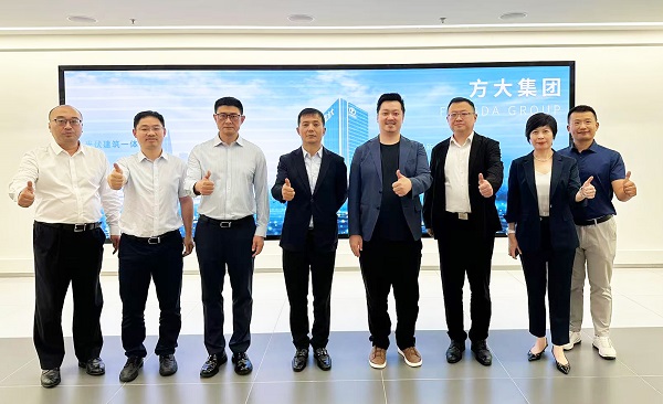 华贸物流董事长陈宇一行到访壹号娱乐